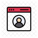 Konto Profil Online Symbol