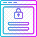 Sicherheit Passwort Schutz Symbol