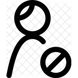 Konto löschen  Symbol