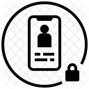 Konto Privatsphäre  Symbol