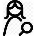Konto suchen  Symbol