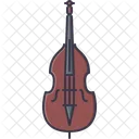 Kontrabass Musik Instrument Symbol