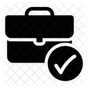 Kontrolliertes Gepäck  Symbol