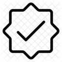Abzeichen überprüfen  Symbol