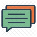 Konversation Diskussion Chat Symbol