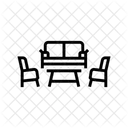 Konversationssofa  Symbol