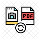 PDF-Datei konvertieren  Symbol