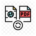 PDF-Datei konvertieren  Symbol