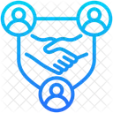 Kooperativ Deal Vereinbarung Symbol