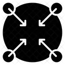 Kooperatives Symbol Kooperationsbild Zusammenfuhrungssymbol Symbol