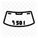 Kopf Oben Anzeige Symbol