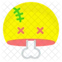Kopf Unheimlich Horror Icon