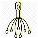 Kopfhaut Massagegerat Kopf Symbol
