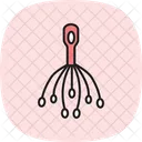 Kopfhaut Massagegerat Kopf Symbol