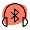 Kopfhörer Bluetooth  Symbol