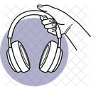 Kopfhorer Halten Kopfhorer Headset Icon