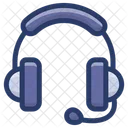 Kopfhorer Mit Mikrofon Headset Kopfhorer Icon