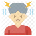Kopfschmerzen Migrane Kopfschmerzen Symbol