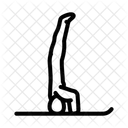 Kopfstand  Symbol