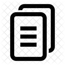 Kopie Dokument Datei Symbol