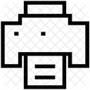 Kopierer Fax Maschine Symbol