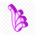 Koralle Rohre Form Icon