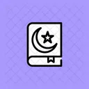 Koran Buch Heilig Icon