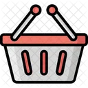 Korb Eimer Online Shop Symbol