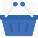 Korb Eimer Online Shop Symbol