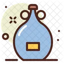 Korbflasche  Symbol