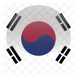 韓国 Flag アイコン