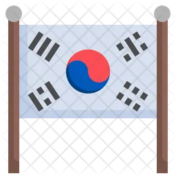 Korea Flag  Icon