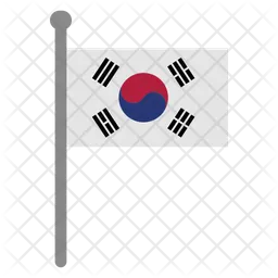 Korea South Flag Icon