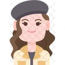 Korean Girl Icon