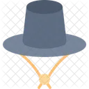 Korean South Korea Traditional Hat Icon