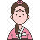 Korean Woman  Symbol