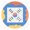 Koreanische Welle  Symbol