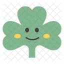 Koriandergesicht Emoji Frohliches Koriandergesicht Koriandergesicht Symbol