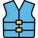 Korkjacke Jacke Schwimmweste Symbol