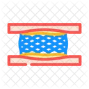 Koronar Stent Kardiologie Symbol