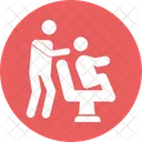 Korperbehandlung Stuhlmassage Massage Symbol