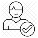 Körpercheck  Symbol