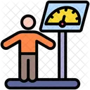 Körpergewicht  Symbol