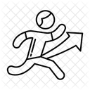 Körperliche Ausdauer  Symbol