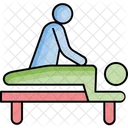 Korpermassage Korperbehandlung Massage Symbol