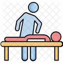 Korpermassage Korperbehandlung Massage Symbol