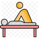 Korpermassage Massage Masseur Symbol