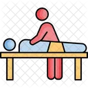 Korpermassage Korperbehandlung Massage Symbol