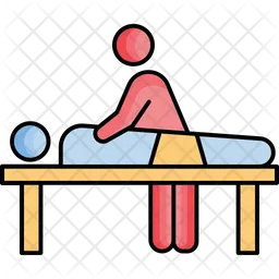 Körpermassage  Symbol