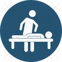 Korpermassage Korperbehandlung Massage Icon